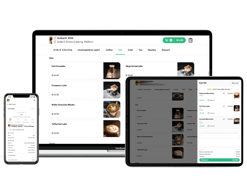 Online Ordering with OrderX POS