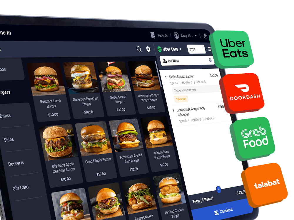 Delivery Platform integrations with OrderX POS